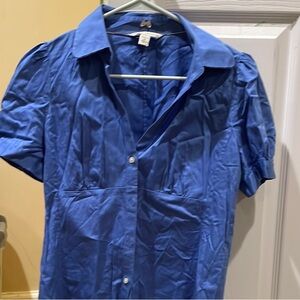 Blue Short Sleeve Shirt